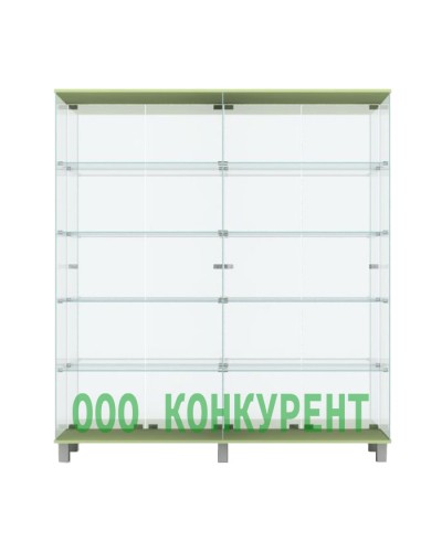 Стеклянная витрина ВСА 155-50