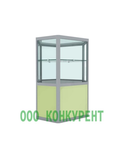 Угл. витрина. ПР-80-80-2 (Euroshop)