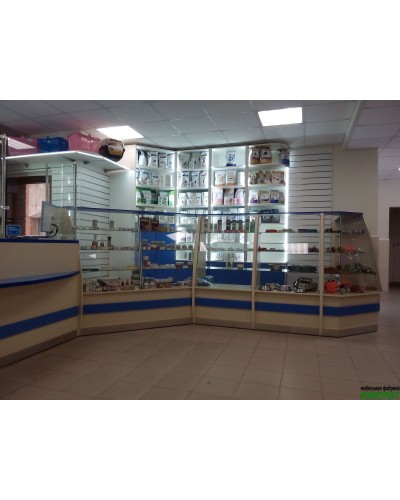 Мебель для ветеринарной аптеки на ул. Симонова д.1
